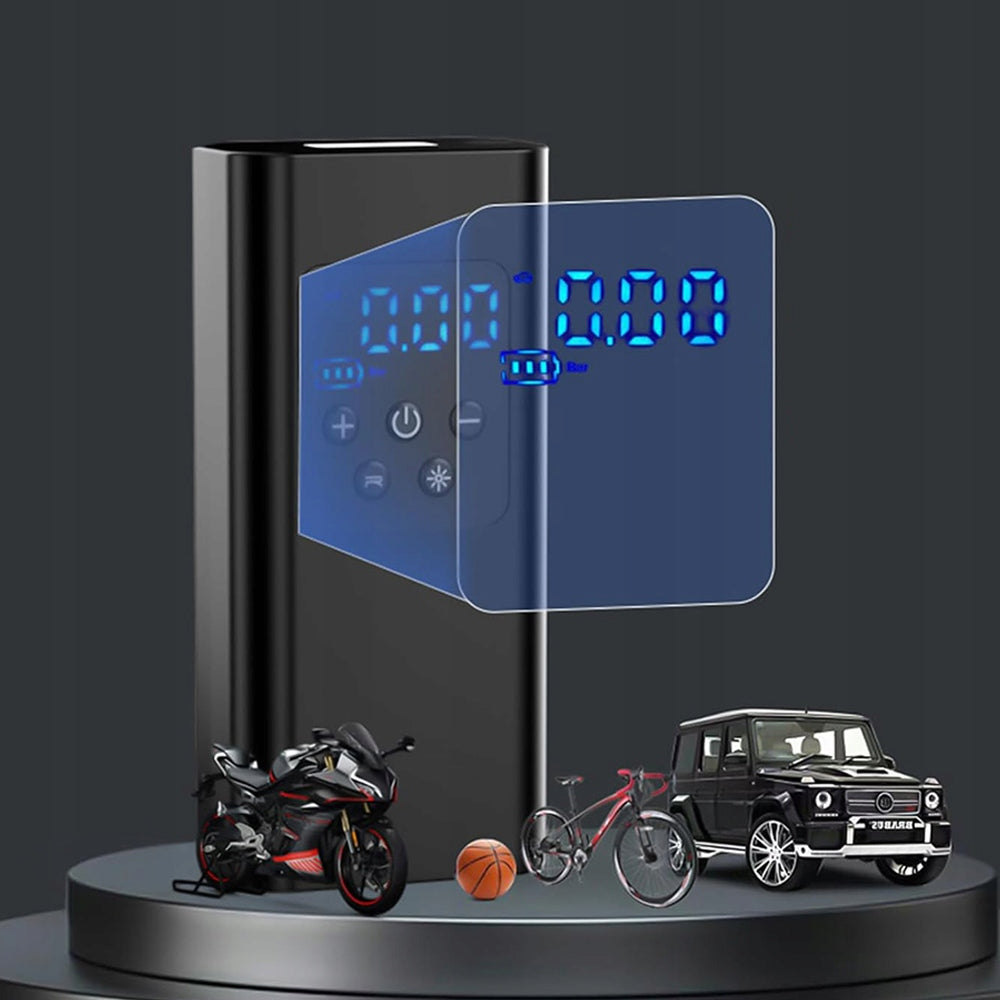 WIRELESS ELECTRIC PUMP 150PSI DIGITAL DISPLAY WITH FLASHLIGHT Packaging status original