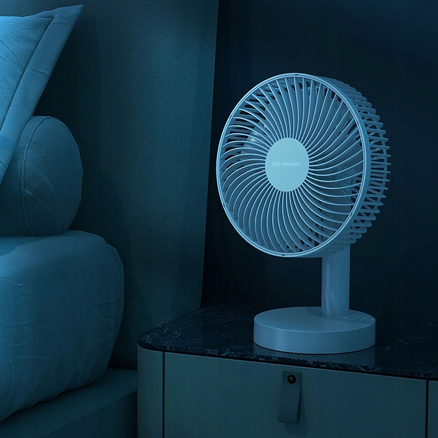 WIRELESS FAN HEAT WINDMILL HOT DAYS FOR OFFICE Mozos F29 Brand Mozos