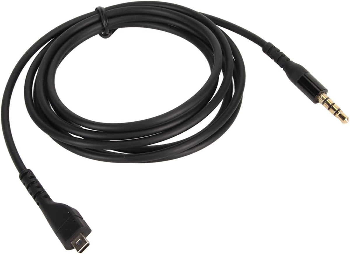 WIRELESS GAMING HEADPHONES REPLACEMENT AUDIO CABLE BRAIDED