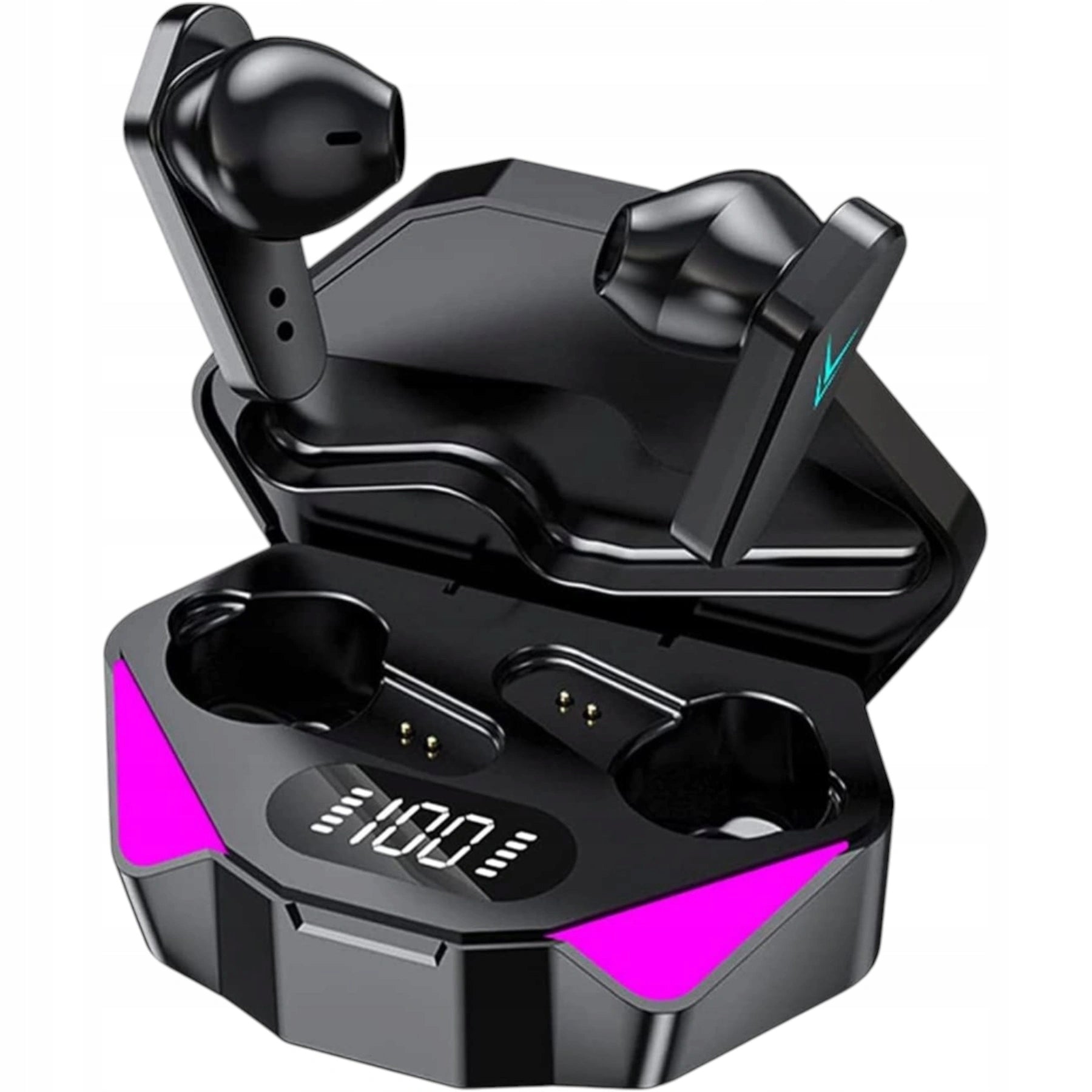 WIRELESS GAMING HEADPHONES RUNNING IN-EAR CASE GAME CHARGER Packaging status original