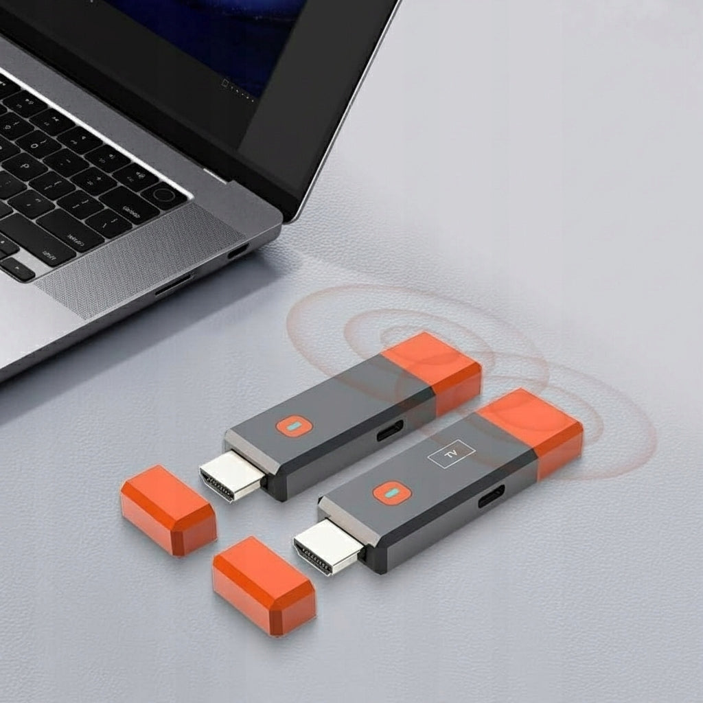 WIRELESS HDMI TRANSMITTER 1080P RECEIVER FOR TV LAPTOP HD Packaging status original
