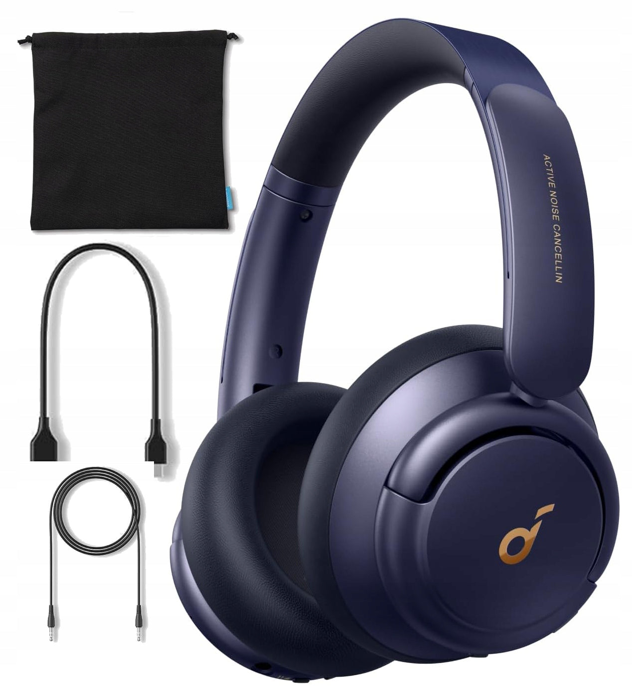 WIRELESS HEADPHONES ANKER SOUNDCORE LIFE Q30 ANC HI-RES WITH COVER