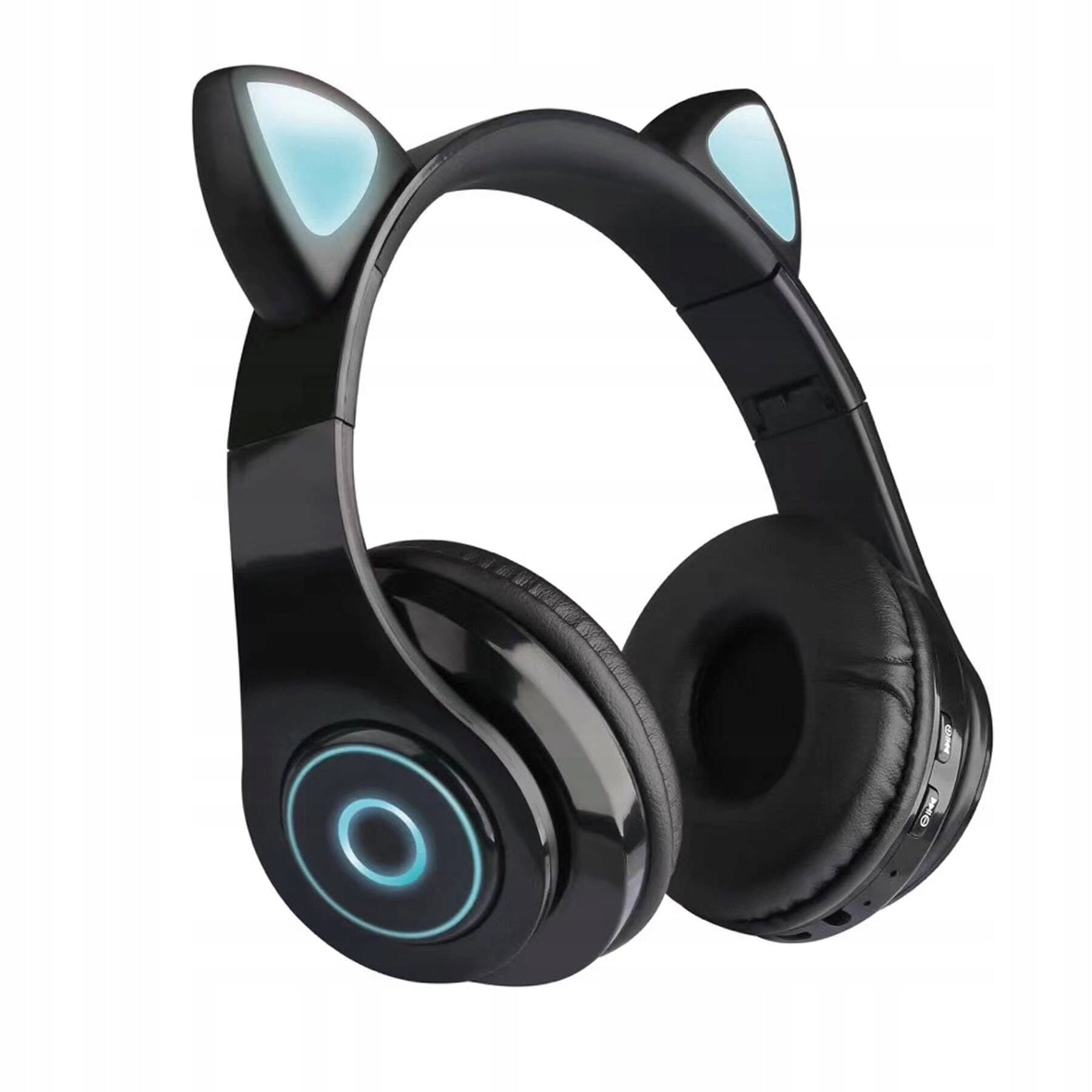 WIRELESS HEADPHONES FOR CHILDREN WITH MICROPHONE CAT EARS LED ON-EAR B39 Model other