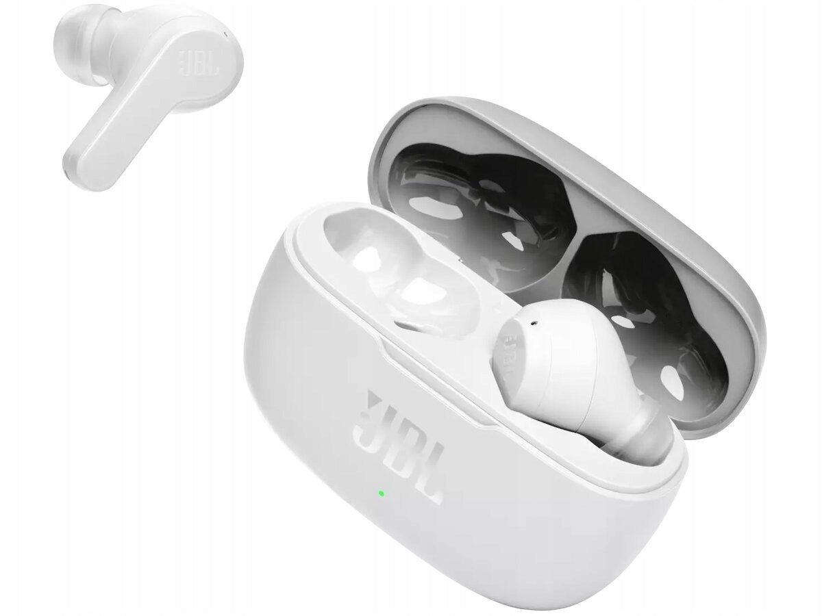 WIRELESS HEADPHONES JBL WAVE 200TWS BLUETOOTH IN-EAR MICROPHONE WHITE Color white