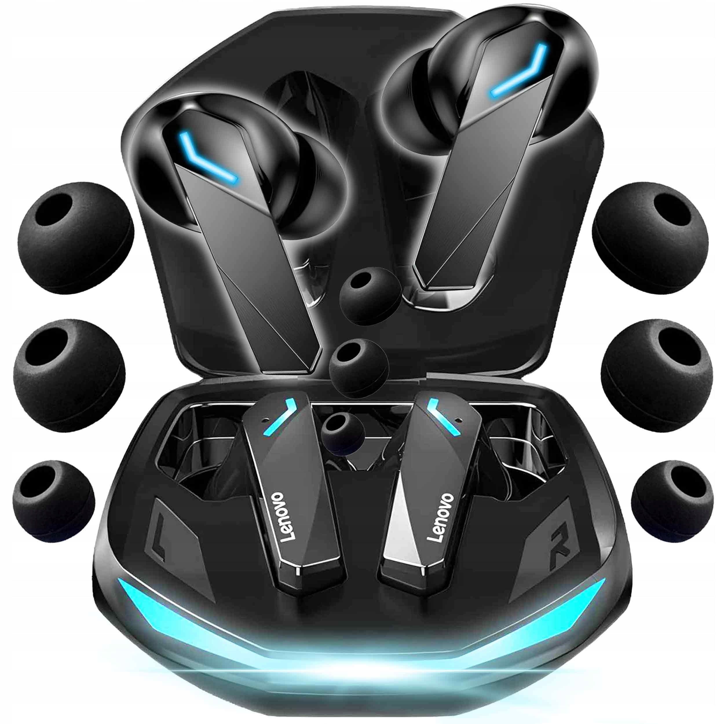 WIRELESS HEADPHONES LENOVO GM2 PRO BLUETOOTH 5.3 GAMING SPORTS IPX