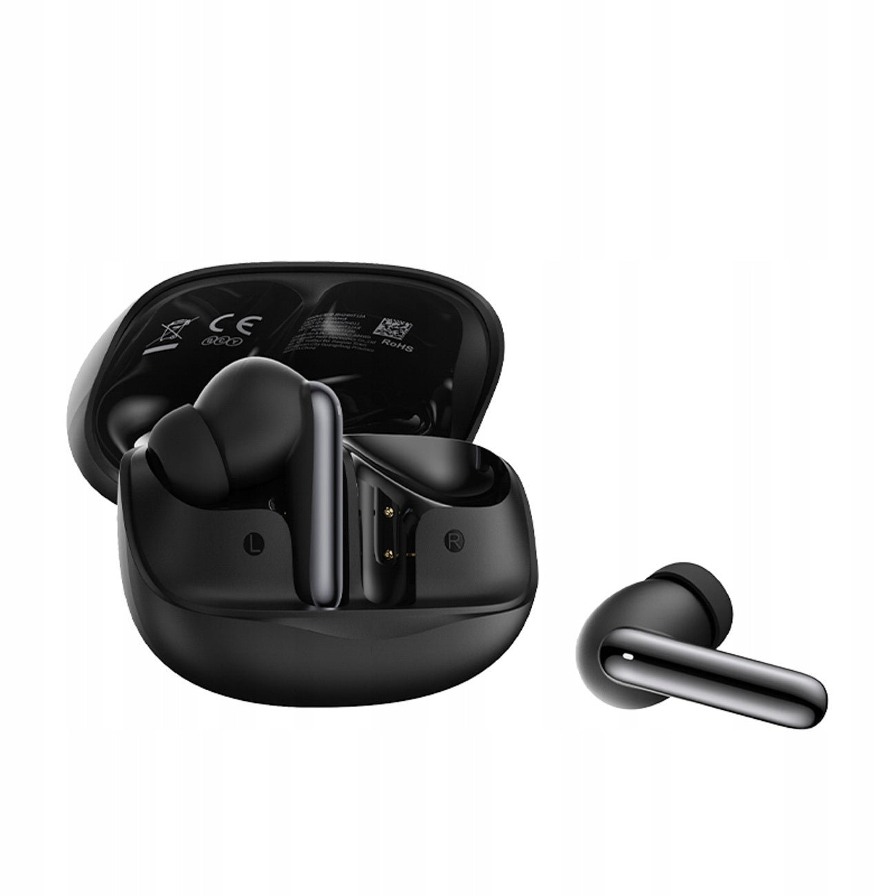 WIRELESS HEADPHONES QCY MELOBUDS N50 ANC IPX4 BT 5.4 BLACK Manufacturer code HT12 black