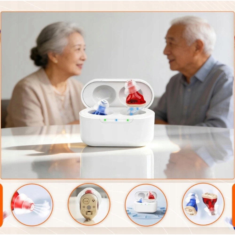 WIRELESS HEARING AIDS NOISE REDUCTION SOUND AMPLIFICATION Medical device no