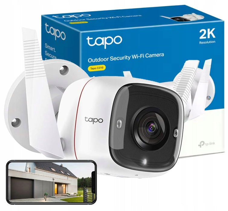WIRELESS IP ROTATING CAMERA TP-LINK TAPO C310 WIFI 3MPX FOR MONITORING