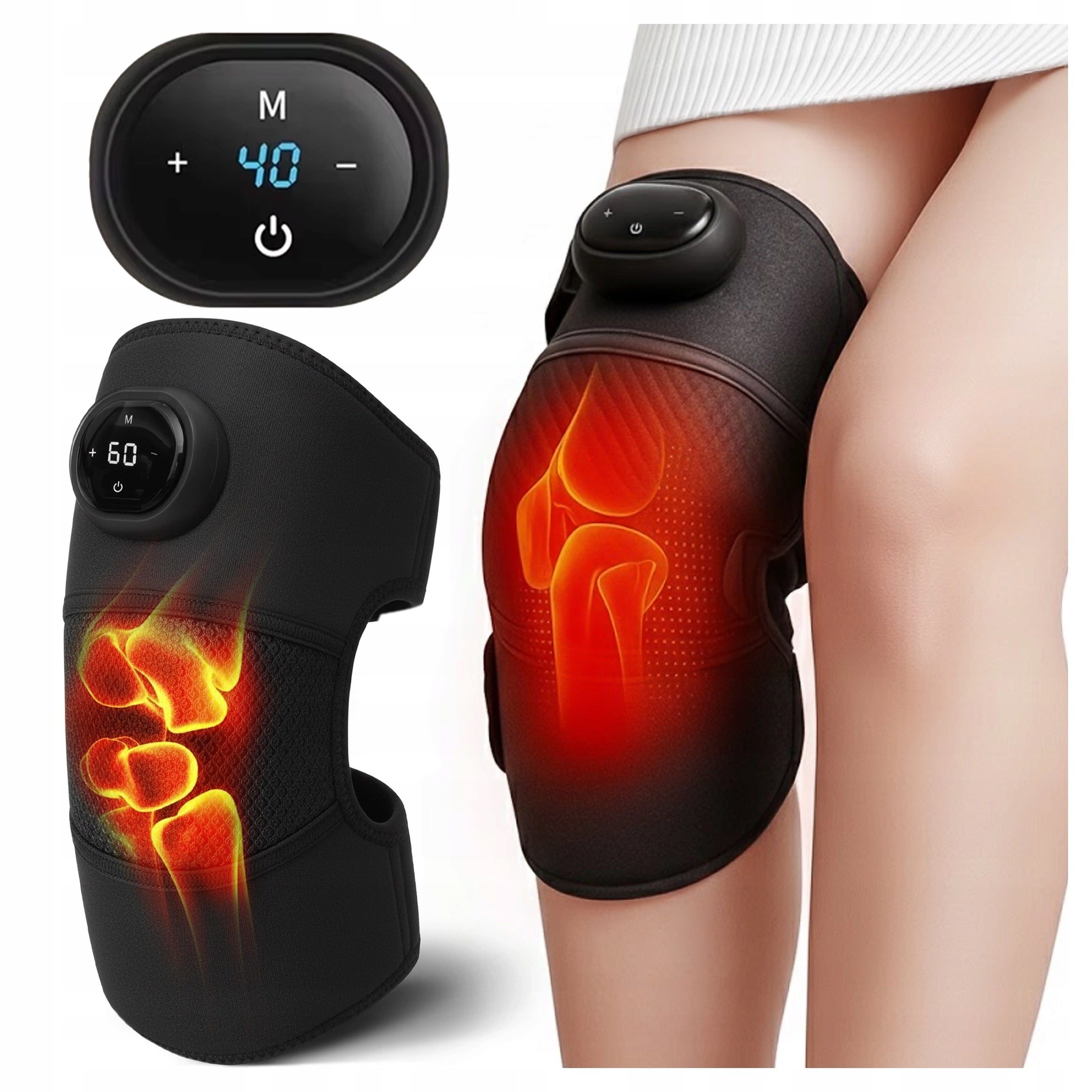 WIRELESS KNEE HEATING BAND ADJUSTABLE FOR SHOULDER ELBOWS KNEES