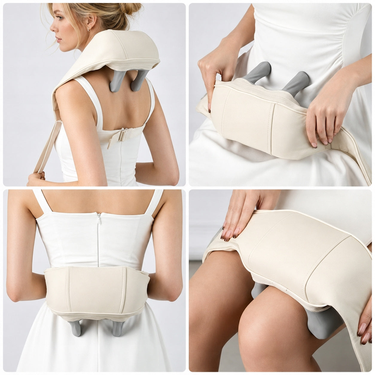 WIRELESS MASSAGER FOR NECK PAIN BACK MASSAGE BELT HEATING Brand no brand