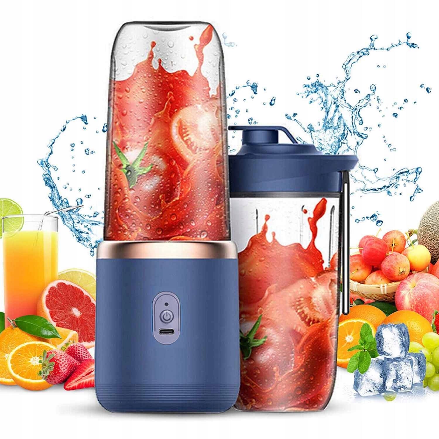WIRELESS MINI BLENDER PORTABLE JUICER USB 400ML Packaging status original