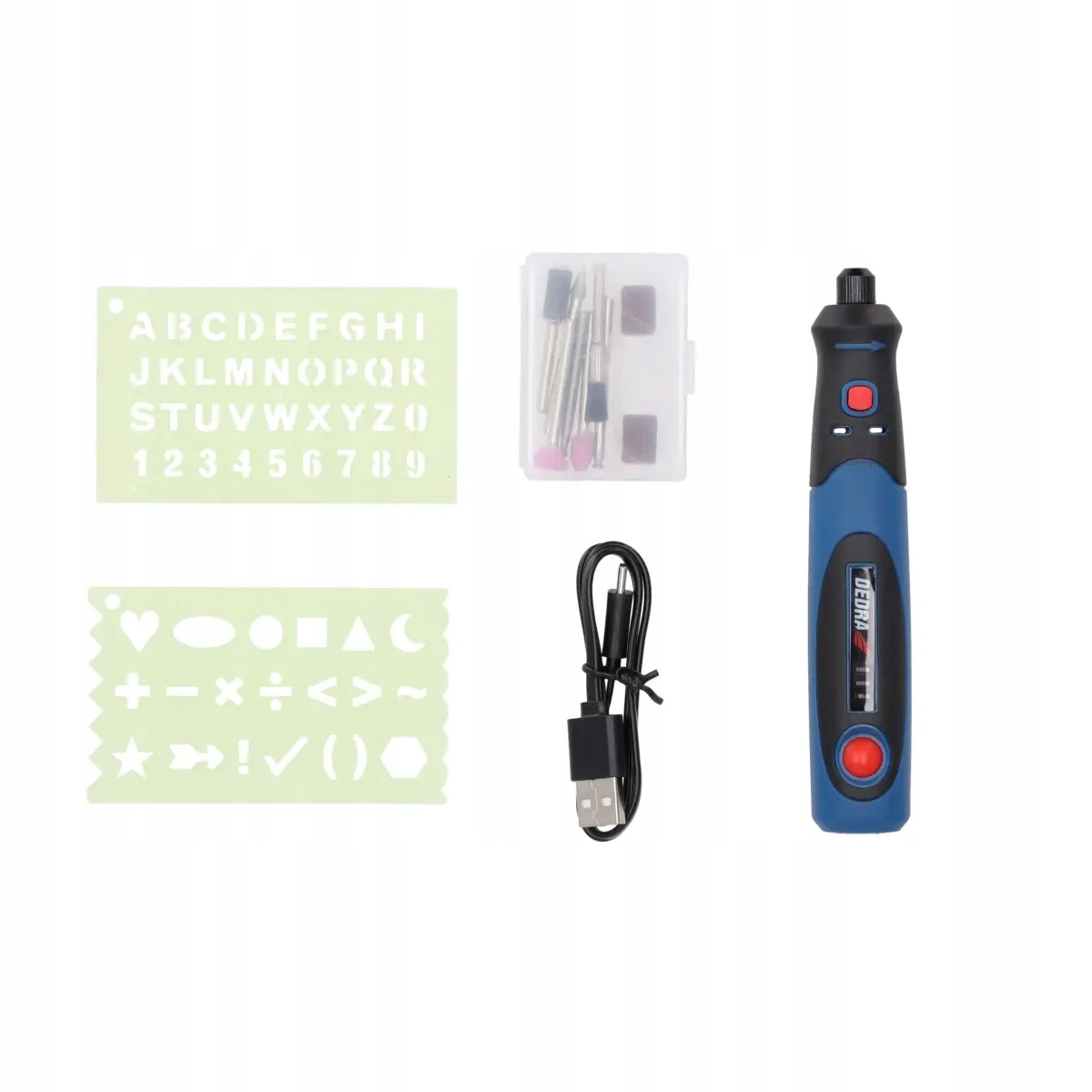 WIRELESS MINI SANDER 3.6V USB DED7940Z1 DEDRA