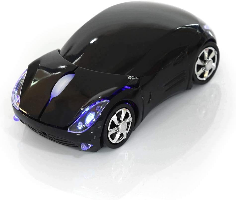WIRELESS MOUSE 2.4GHZ 1600 DPI RACING CAR OPTICAL USB