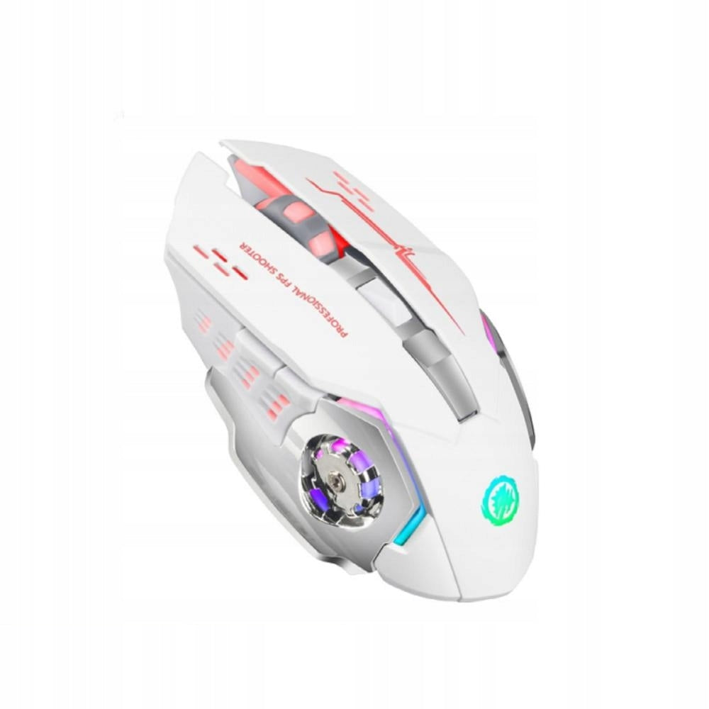 WIRELESS MOUSE FOR GAMING LAPTOP COMPUTER FOR GAMING OFFICE WHITE Manufacturer code MYSZ BEZPRZEWODOWA DO KOMPUTERA BIAŁA