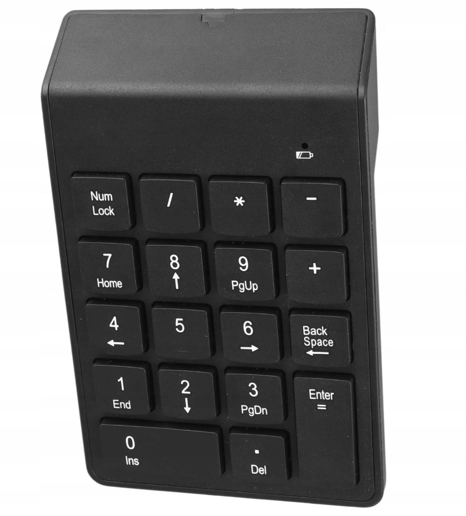 WIRELESS NUMERIC KEYPAD FOR PC LAPTOP TABLET USB BT Packaging status original