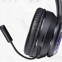 WIRELESS ON-EAR HEADPHONES MICROPHONE LED MP3 BLUETOOTH 5.3 - 32H GAMING Manufacturer code 63400