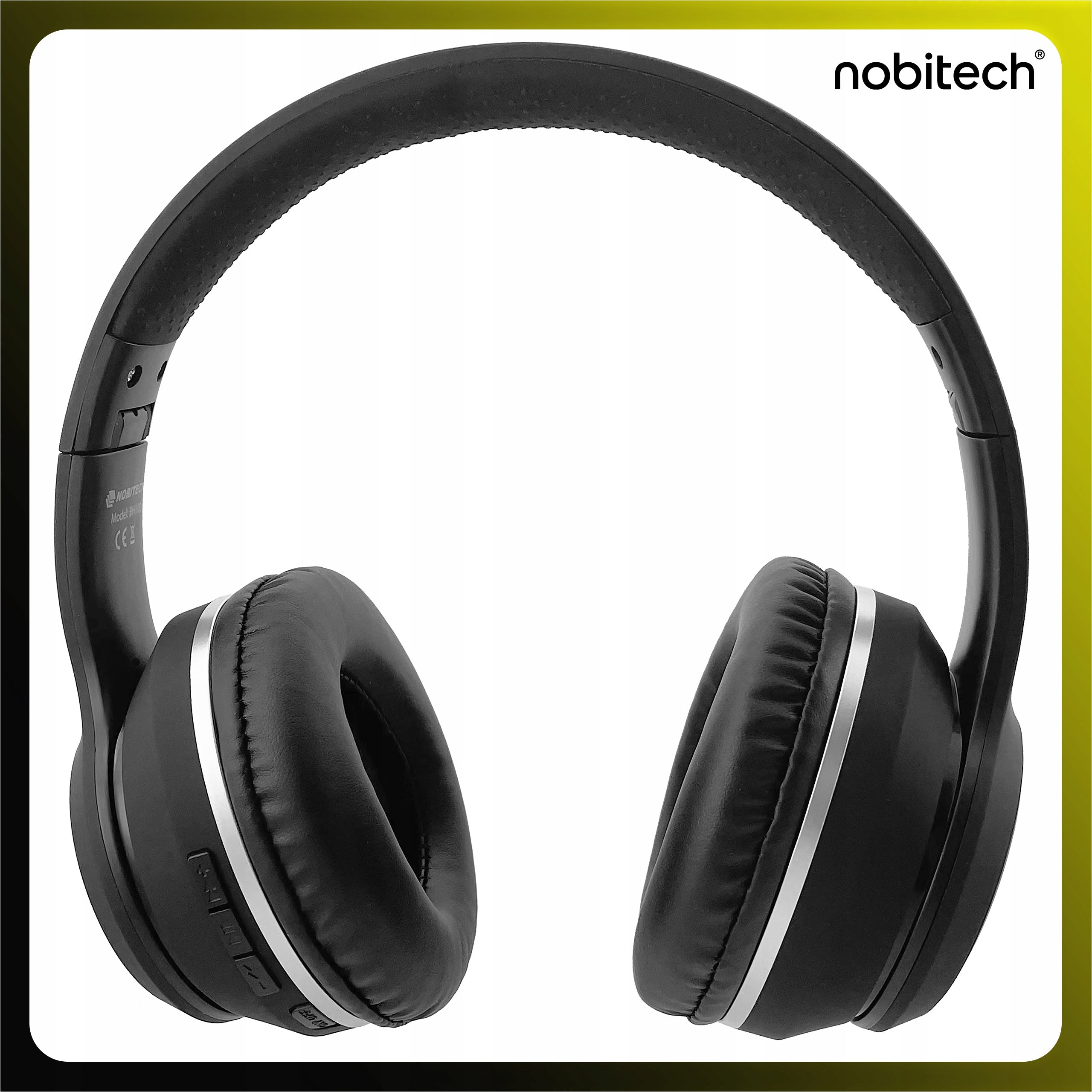 WIRELESS ON-EAR HEADPHONES WITH MICROPHONE BLUETOOTH LED RGB ADJUSTMENT Manufacturer code BH100-CZ