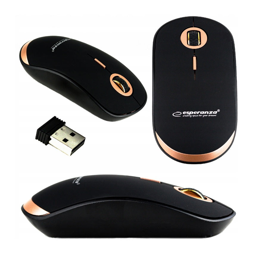 WIRELESS OPTICAL MOUSE SLIM MOUSE FOR LAPTOP