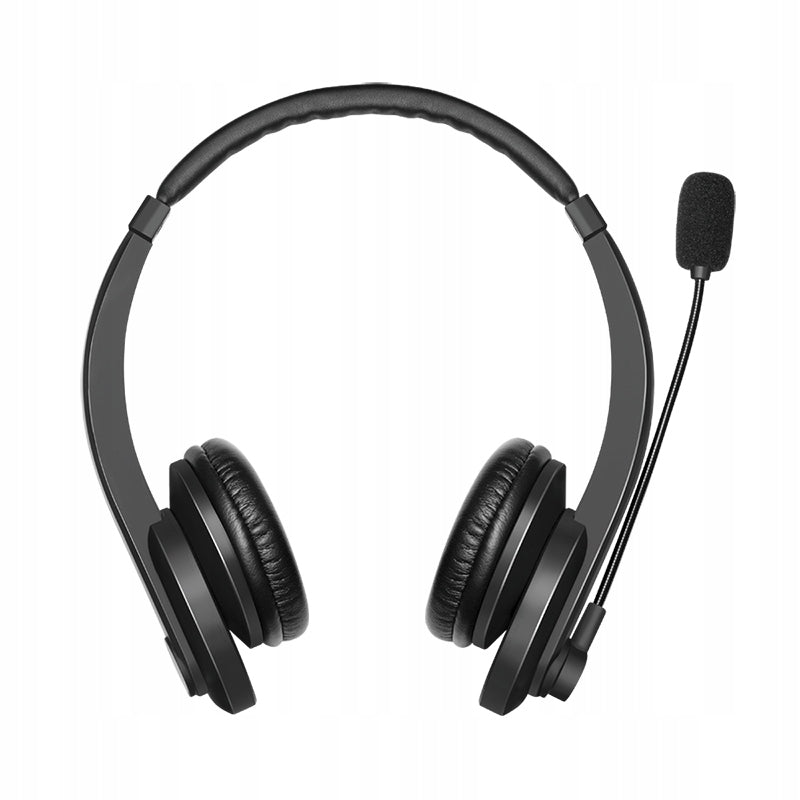 WIRELESS On-Ear Headphones With Microphone For Office Call Center Logilink Packaging status original