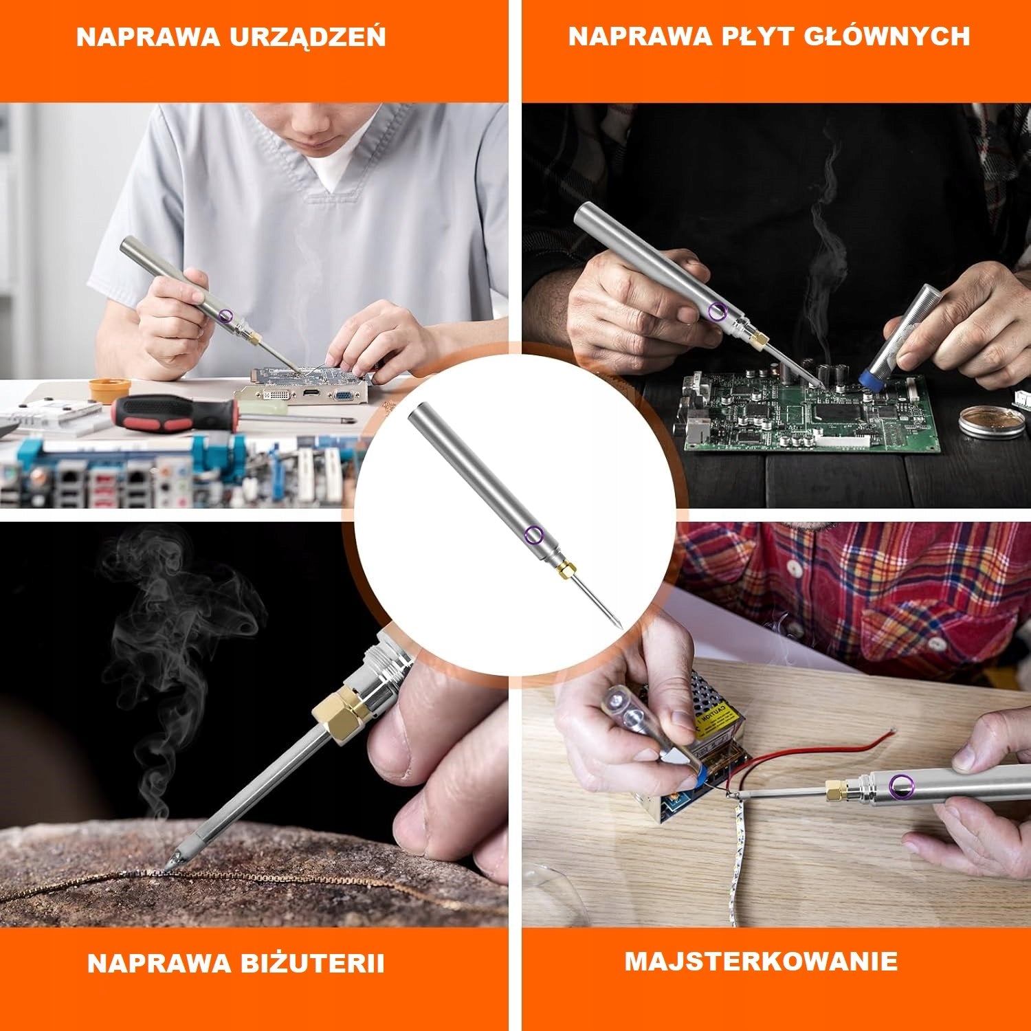WIRELESS SOLDERING IRON Temperature Control Portable Precision USB C Product weight with unit packaging 0.1 kg