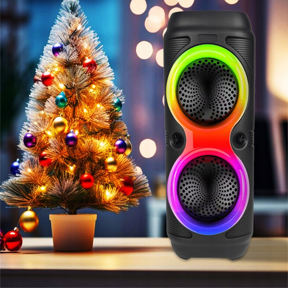 WIRELESS SPEAKER 200W BLUETOOTH PORTABLE RADIO FM USB SD MOBILE LED Brand no brand