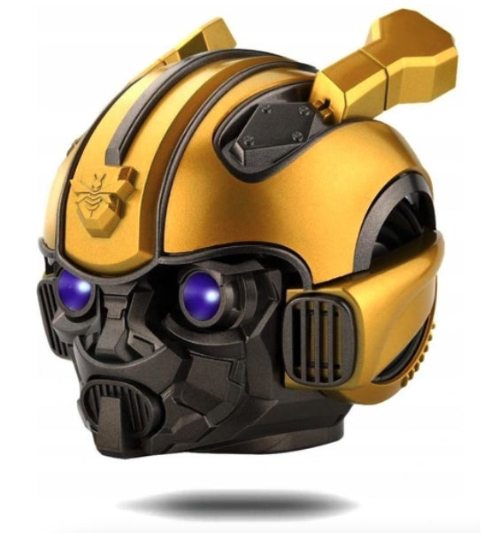 WIRELESS SPEAKER BUMBLE BEE TRANSFORMERS BLUETOOTH GOLD BASS