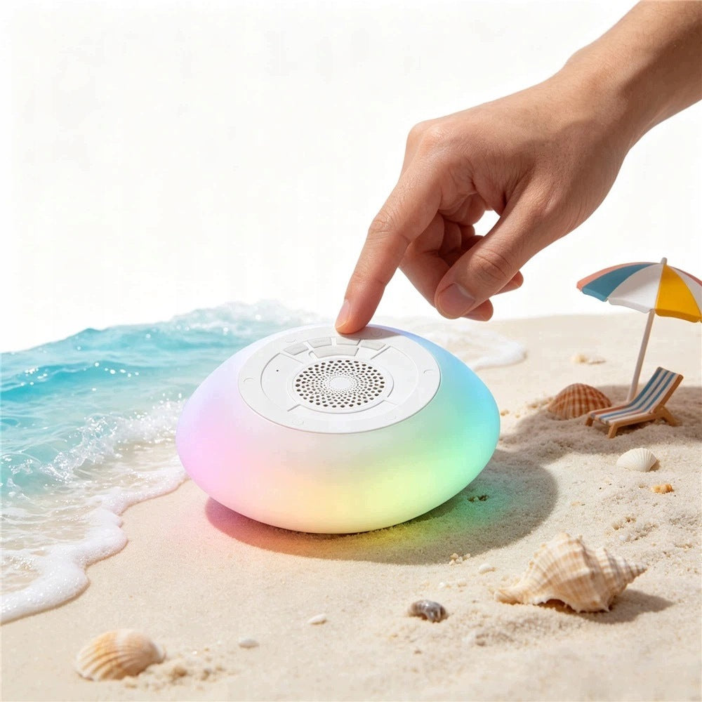 WIRELESS SPEAKER FOR BATH POOL IPX6 BLUETOOTH TYPE-C POWERFUL