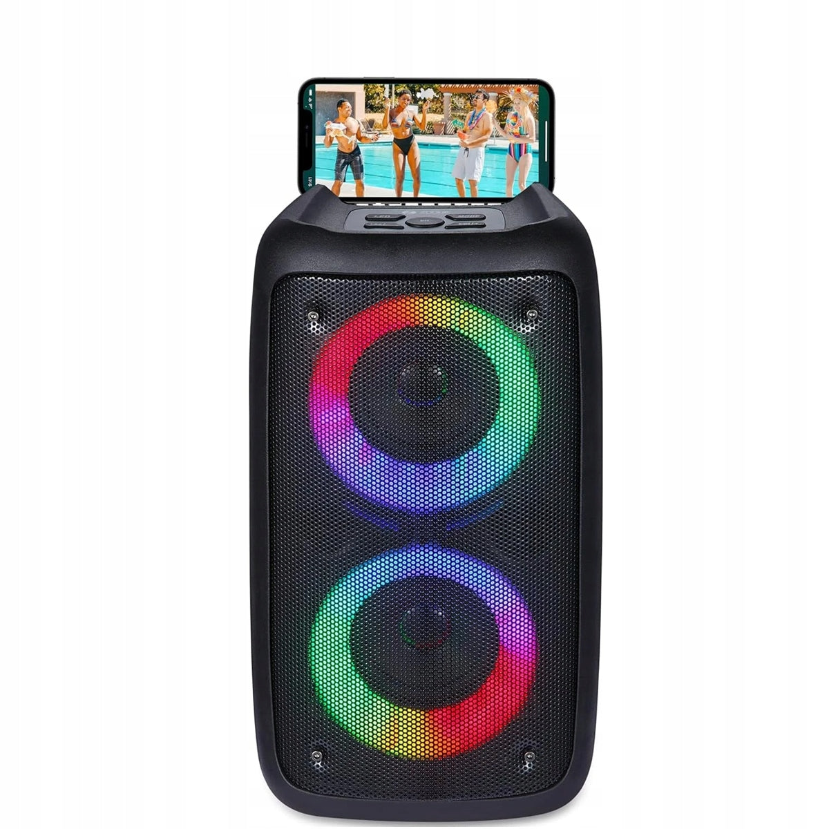 WIRELESS SPEAKER KARAOKE BLUETOOTH AUX COLUMN PARTYBOX USB Manufacturer code GŁOŚNIK BEZPRZEWODOWY BLUETOOTH