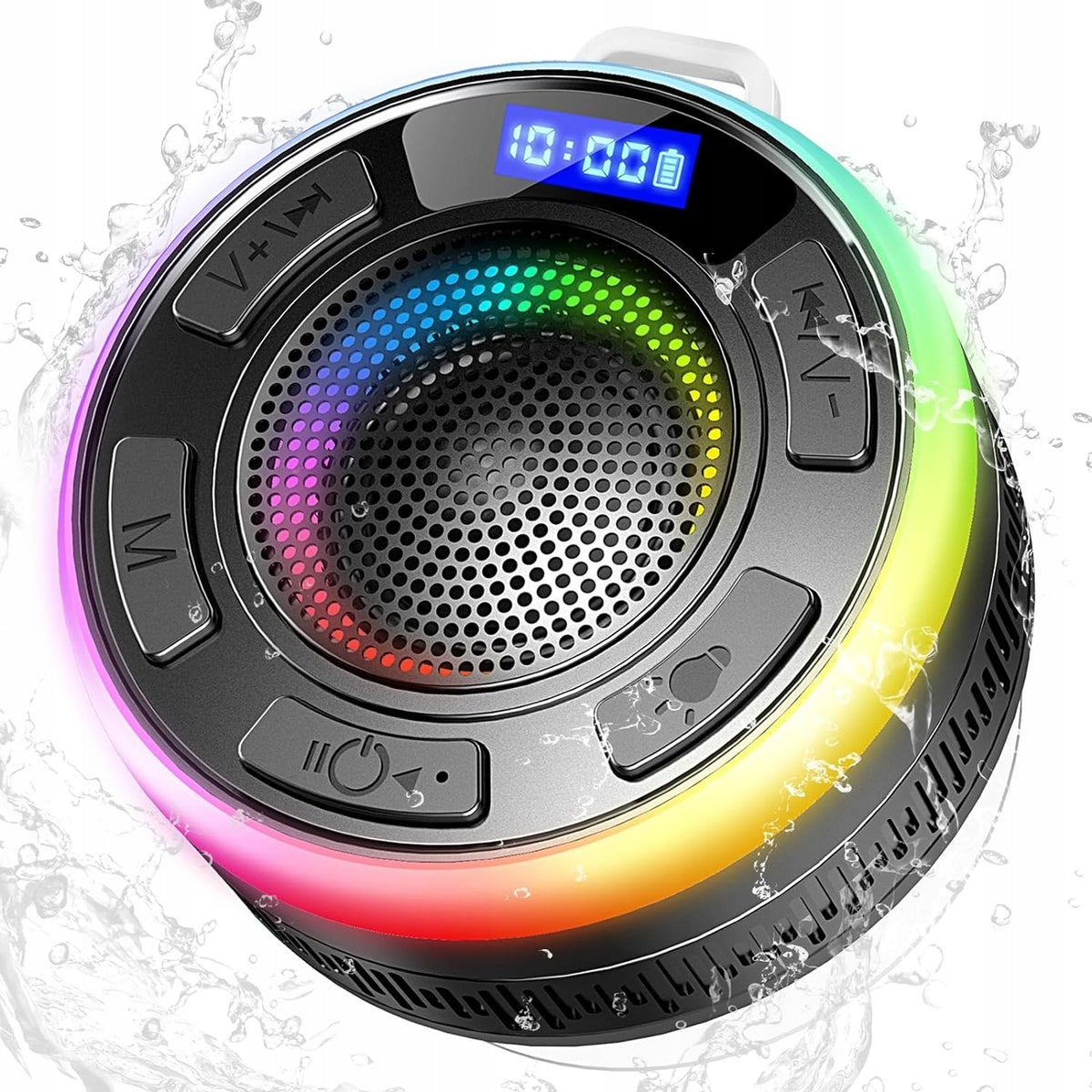 WIRELESS SPEAKER PRSCFUM WITH LIGHTS WATERPROOF IPX7 DYNAMIC LED
