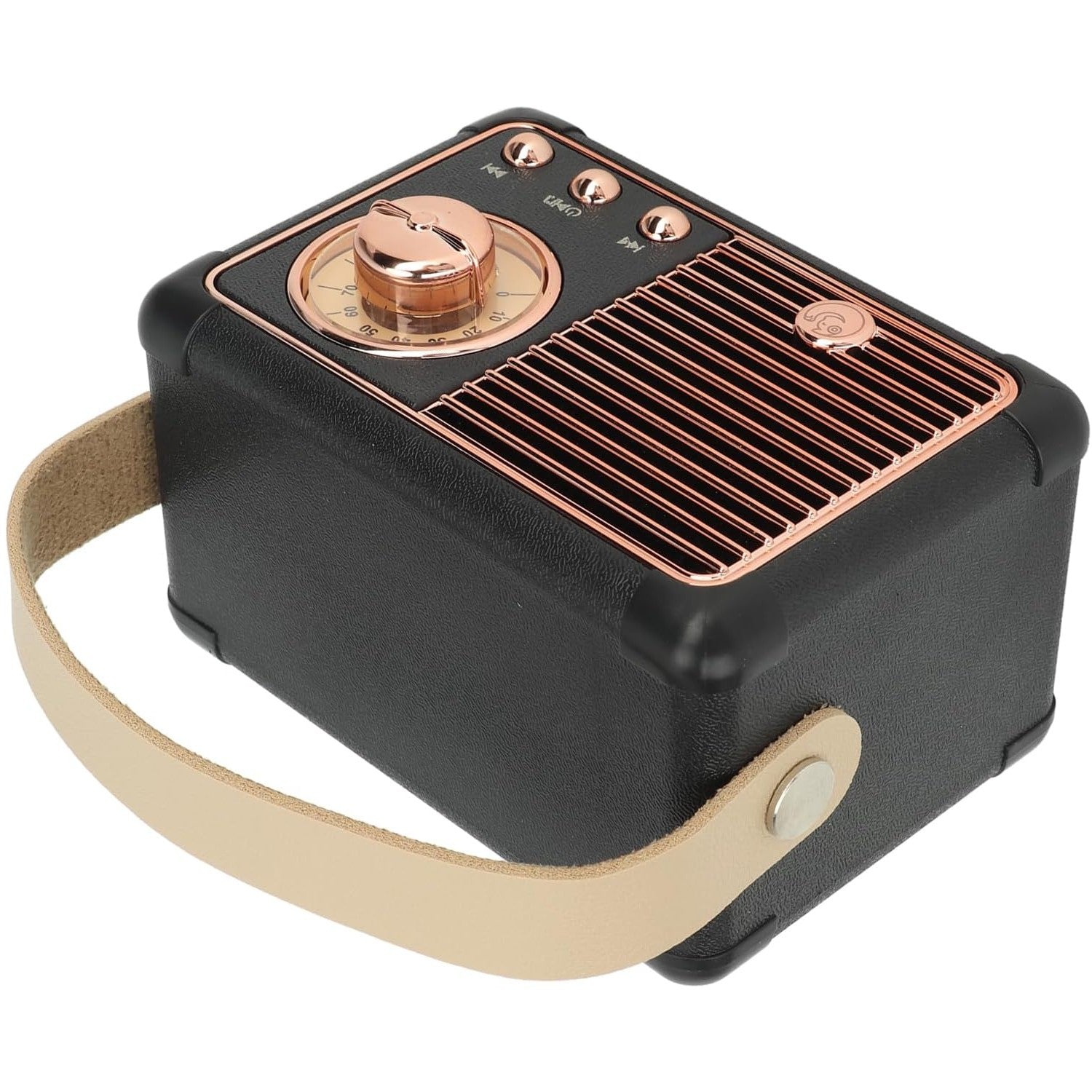 WIRELESS SPEAKER RADIO BT VINTAGE RETRO STYLE 400MAH 5V 3W BLACK Manufacturer code 5906896111910