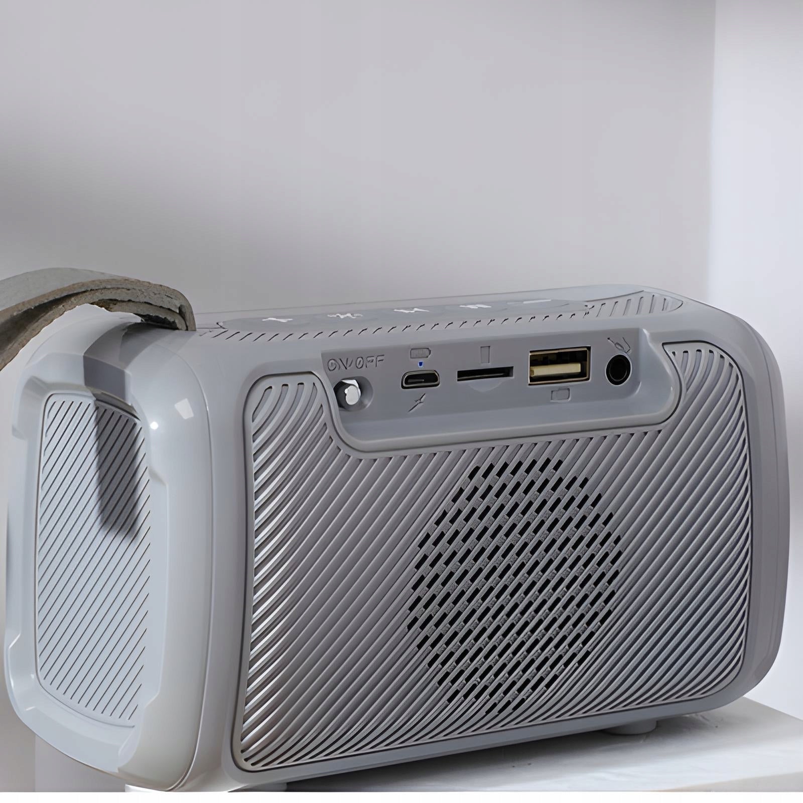 WIRELESS SPEAKER T&G TG193 POWERFUL BLUETOOTH RADIO LED MICROPHONE BLACK Manufacturer code BTS-T&G-TG193-BLK-ST