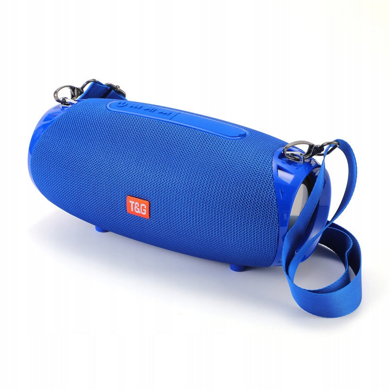 WIRELESS SPEAKER T&G TG534 BASS RADIO BLUETOOTH MICROPHONE BLUE