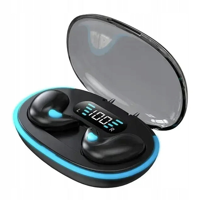 WIRELESS Sleeping Headphones Noise Cancelling SMALL FOR NIGHT - BLACK