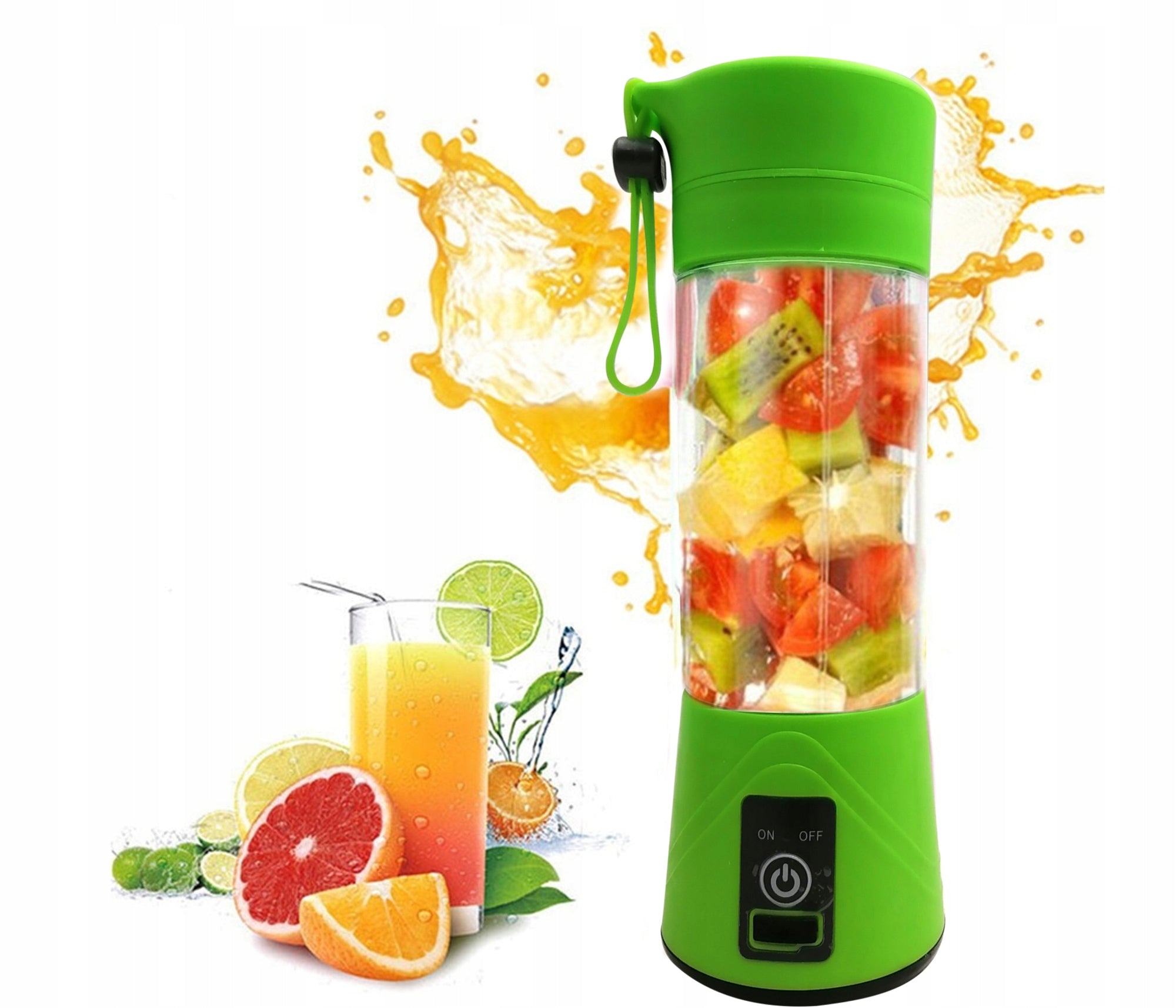 WIRELESS USB Hand Blender GREEN 25W