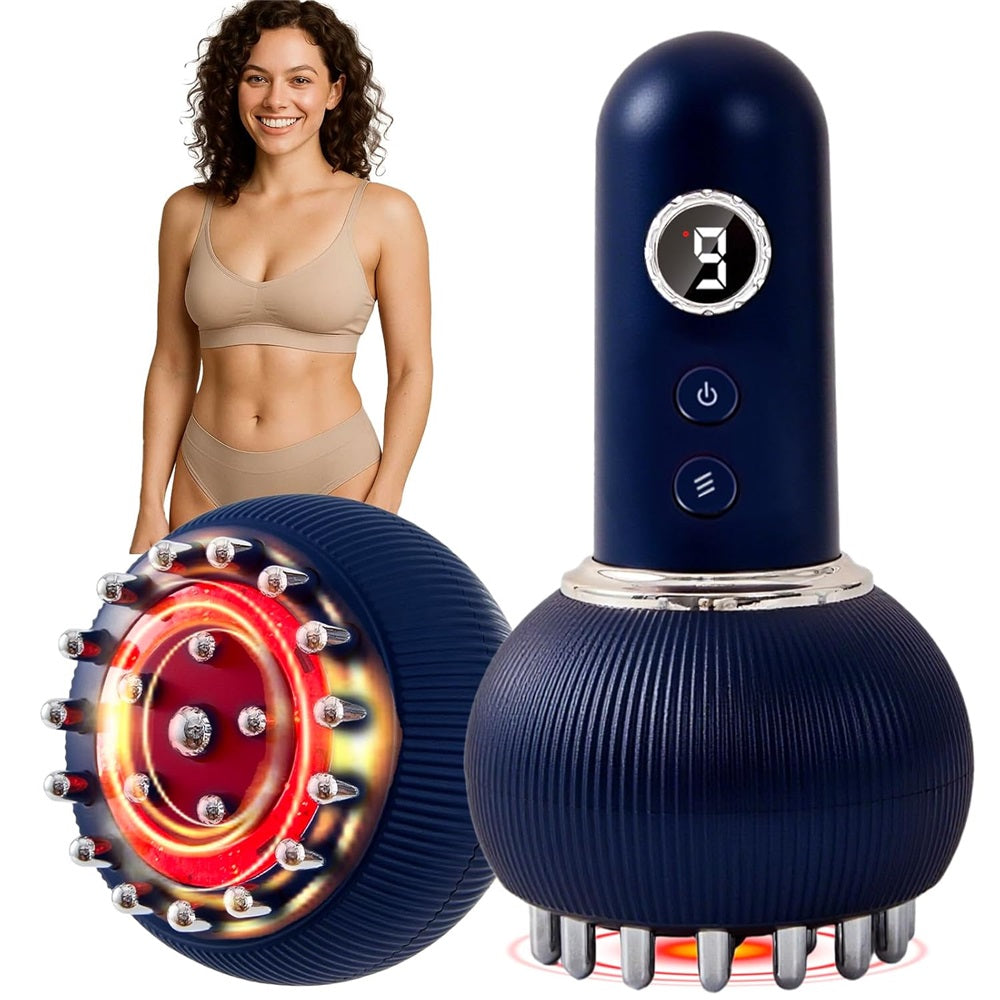WIRELESS VACUUM MASSAGER CHINESE BUBBLE FOR CELLULITE 9 HEAT MODES Packaging status original