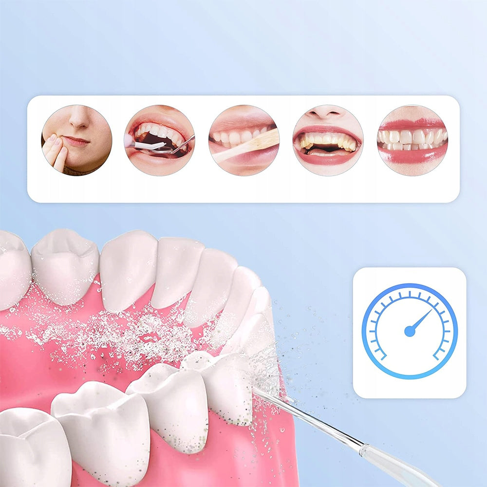 WIRELESS WATER IRRIGATOR FOR GUM TEETH 310ML 4 MODES USB 1500MAH Brand DADA-TECH
