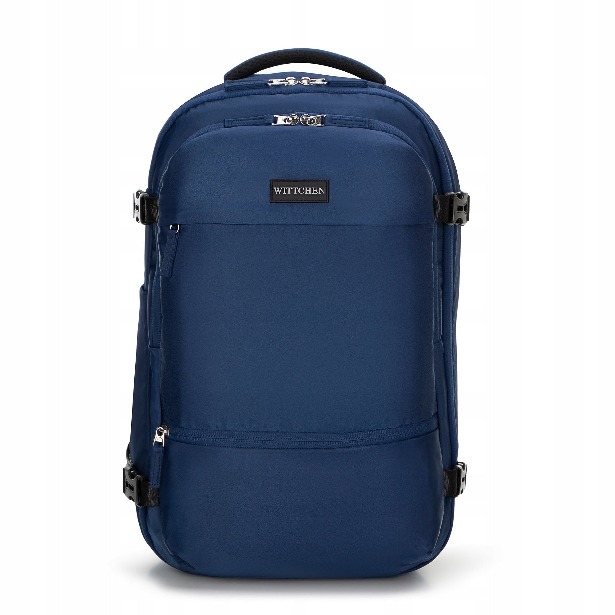 WITTCHEN Expandable Backpack for Airplane Navy Blue