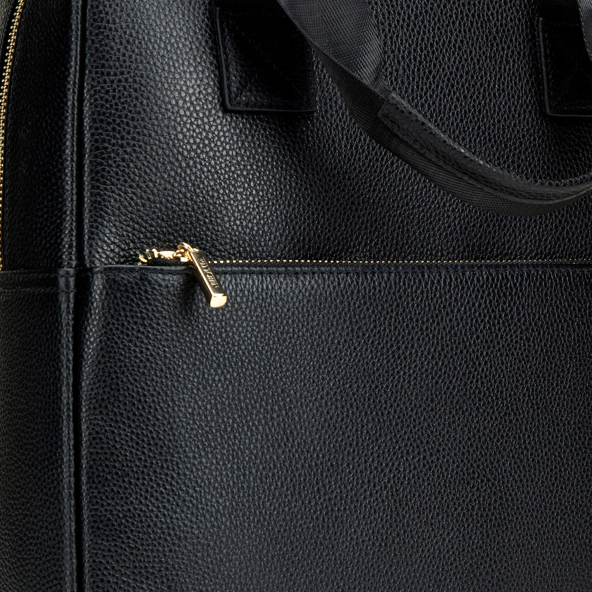 WITTCHEN elegant women's backpack in natural leather for laptop 15" black Main pattern plain