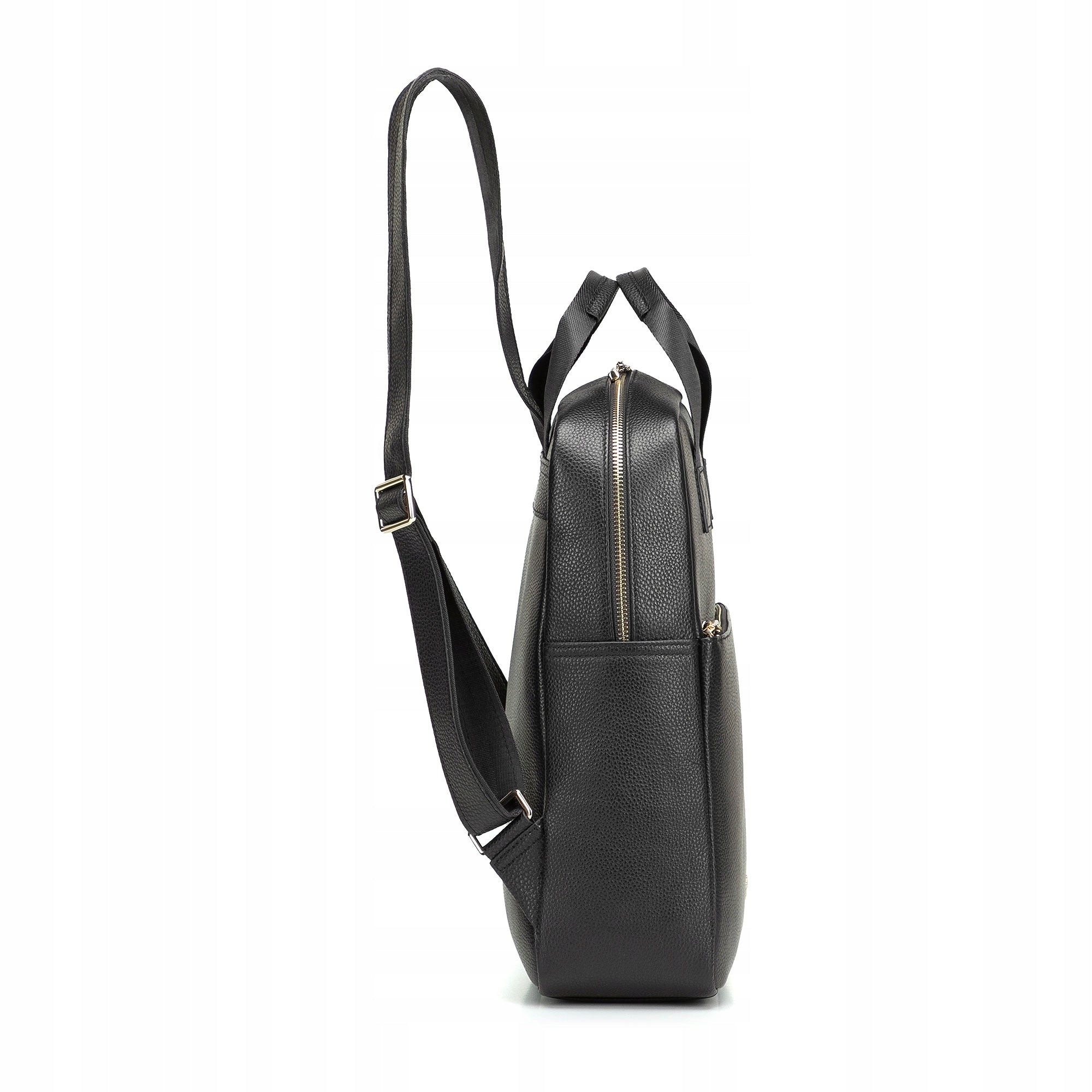 WITTCHEN elegant women's backpack in natural leather for laptop 15" black Packaging status original