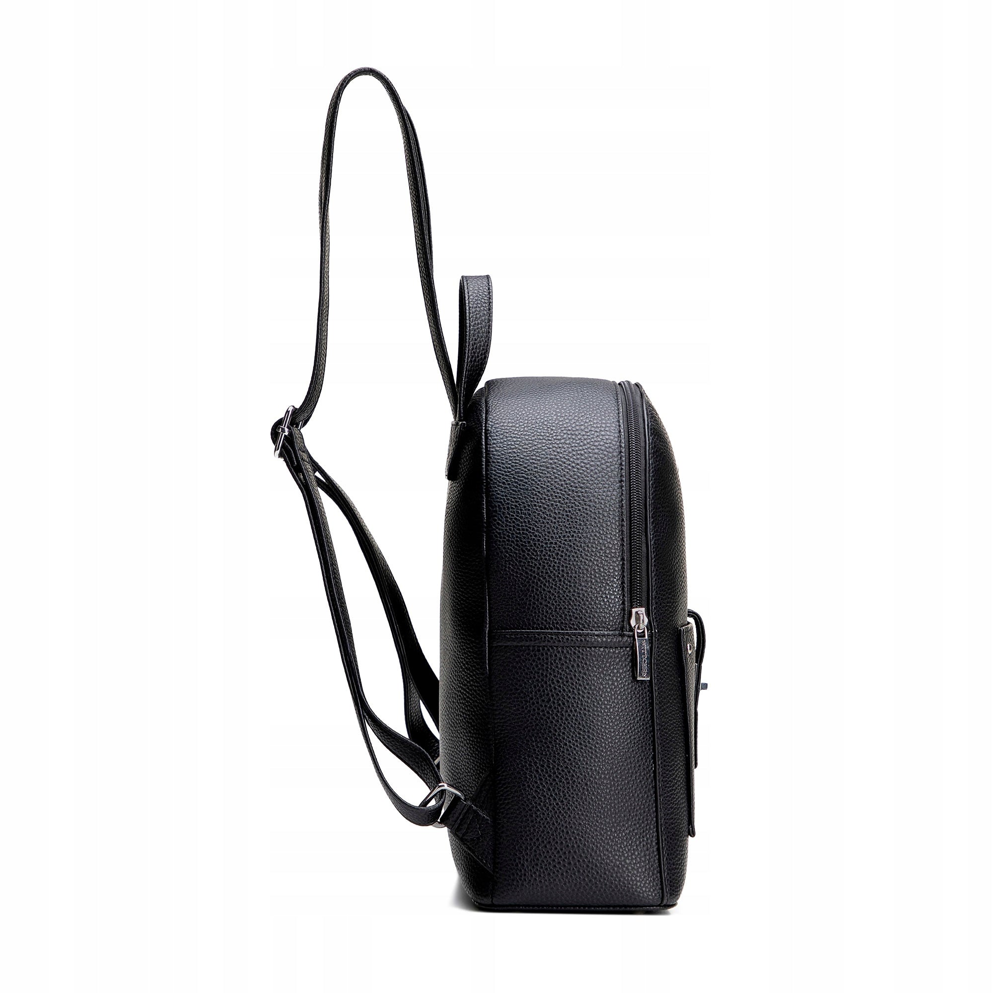 WITTCHEN imitation leather backpack with front pocket black - graphite Packaging status original