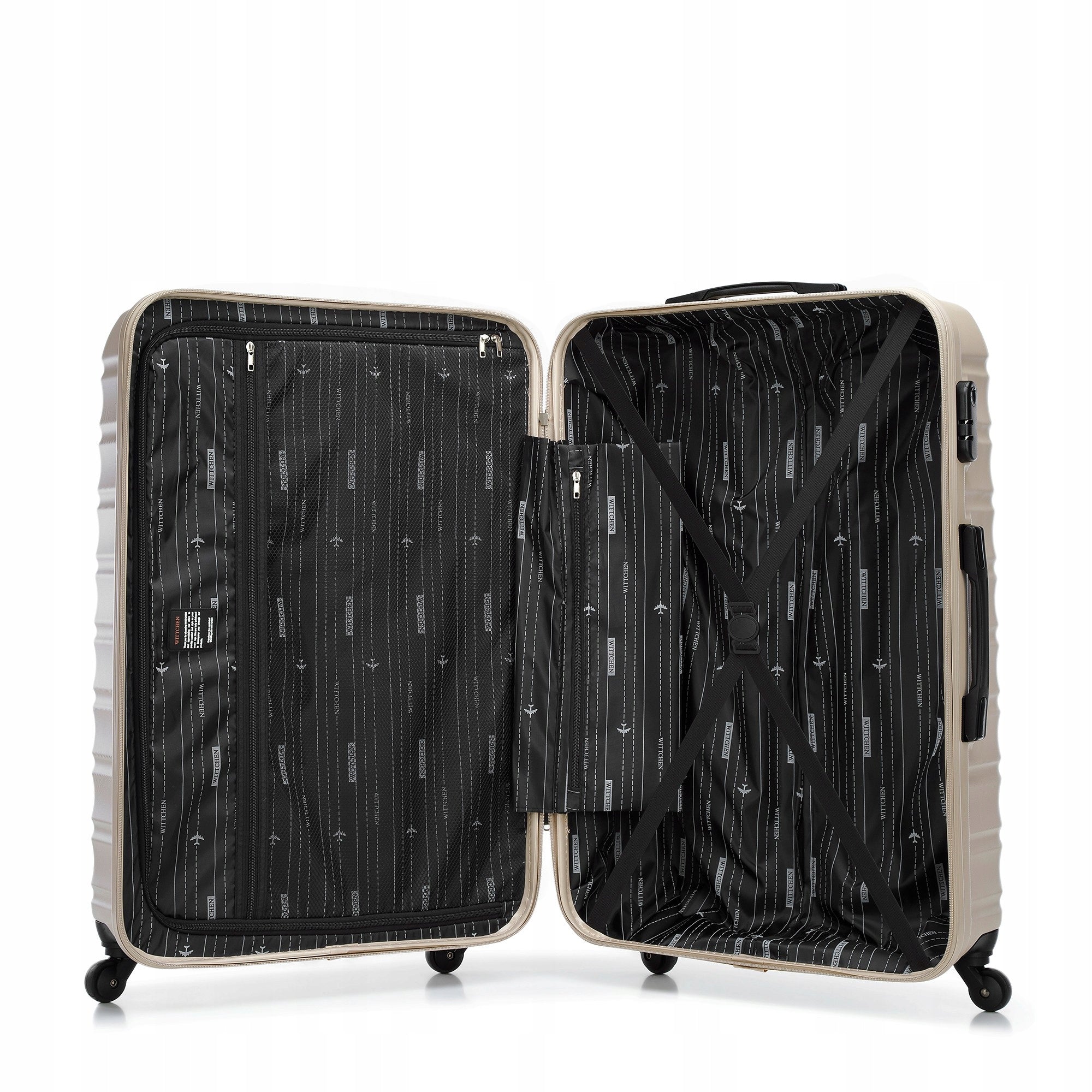 WITTCHEN large suitcase made of ABS beige Dominant material ABS