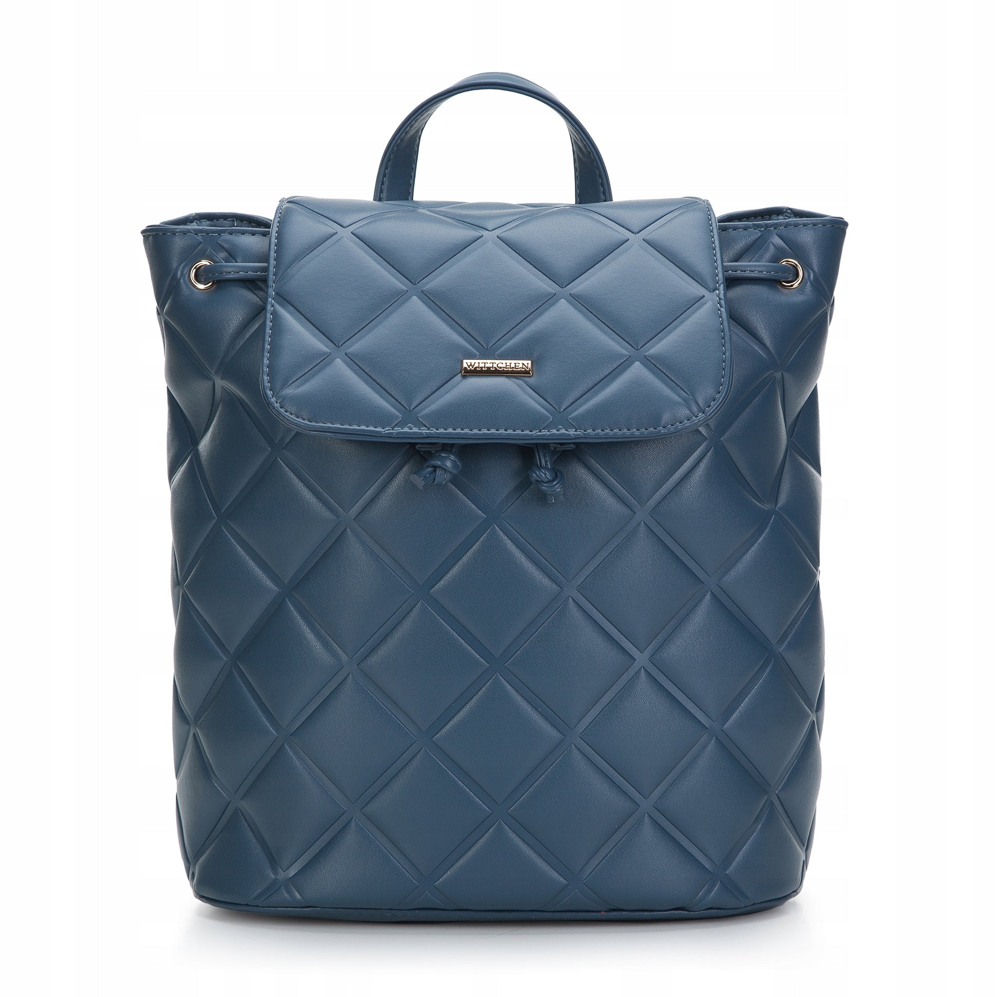WITTCHEN women's backpack eco-leather bag blue