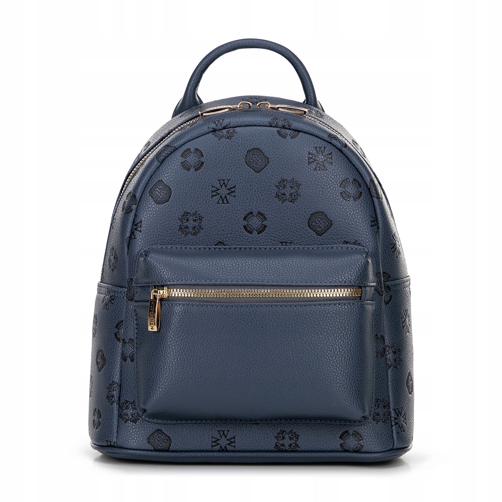 WITTCHEN women's imitation leather backpack navy blue
