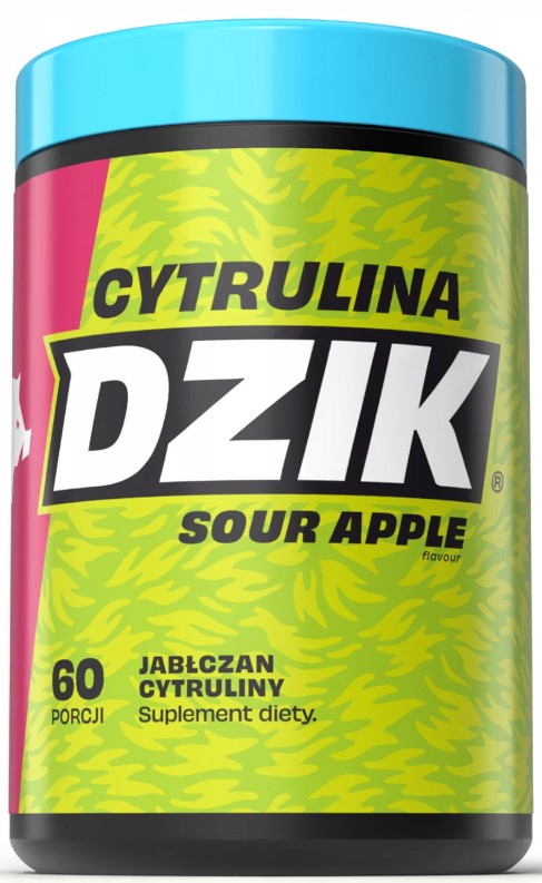 WK DZIK CITRULLINE SOUR APPLE Malate Citrulline Sour Apple 540 g