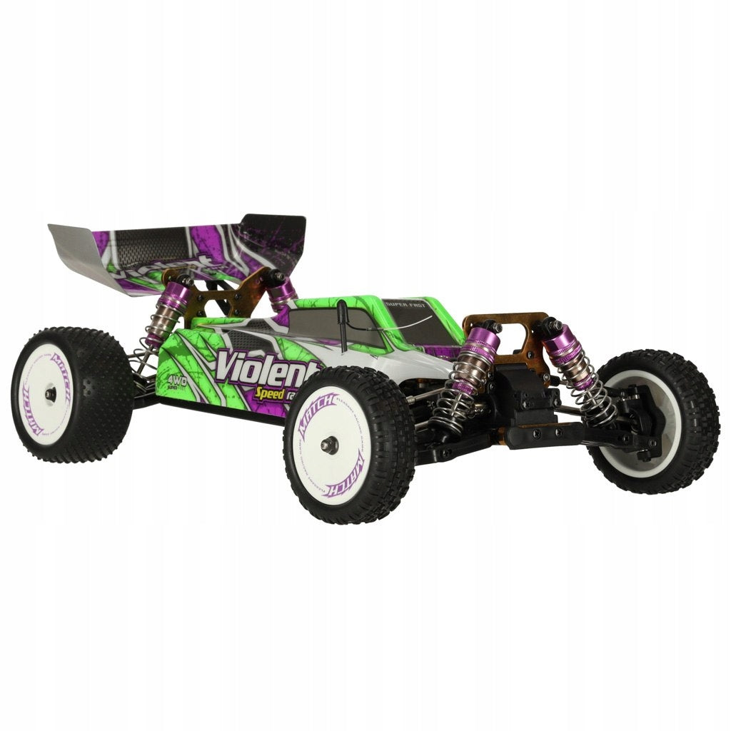 WLToys 104002 RC auto 1:10 4WD, 60 km/h, 2,4 GHz, 7,4 V 3000 mAh, dosah 100 Kid's age 0+