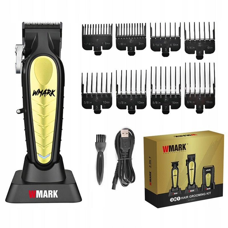 WMARK NG-1638B KIT Barber Set Professional razor + trimmer + shaver Brand WMARK