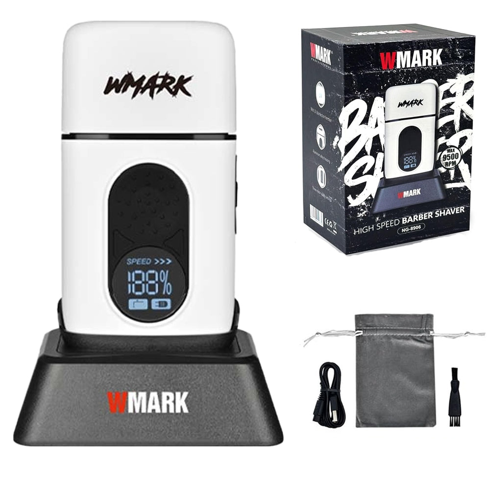 WMARK NG-8906W Barber Shaver UV 9500 RPM Hair & Beard Shaver