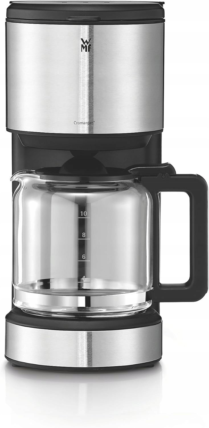 WMF STELIO GLASS COFFEE MAKER 1,25L 10 CUPS STAINLESS STEEL