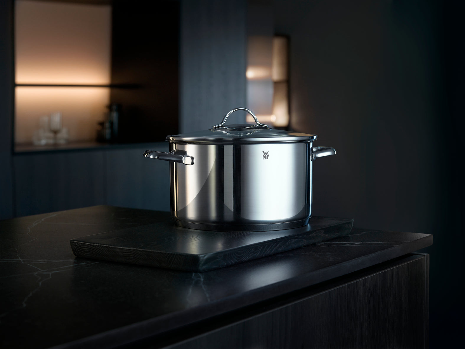 WMF Set of pots Aparto 9 elements stainless steel induction lid Number of items in the set 9