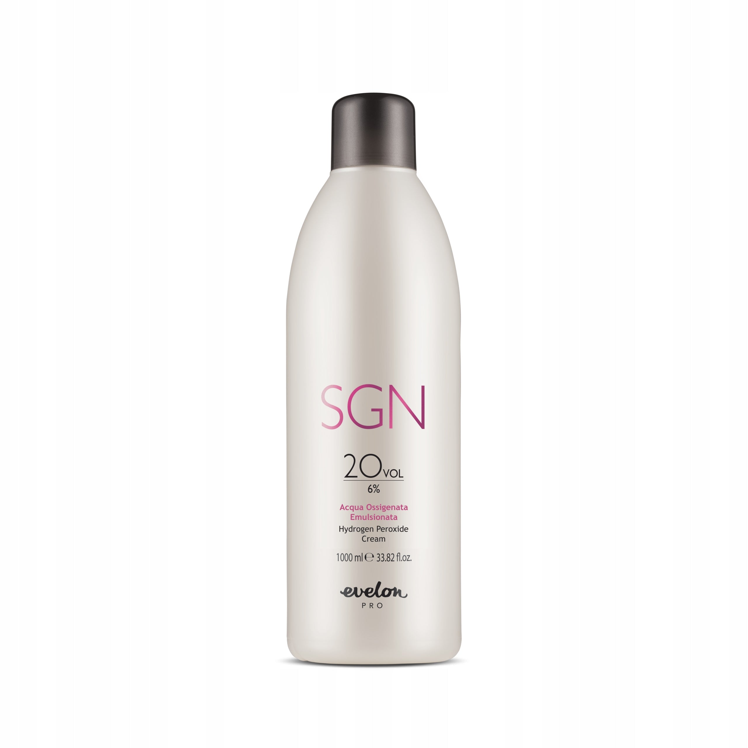 Oksidantas Evelon Pro SGN Hydrogen Peroxide 20 Vol. 6 %, 1000ml